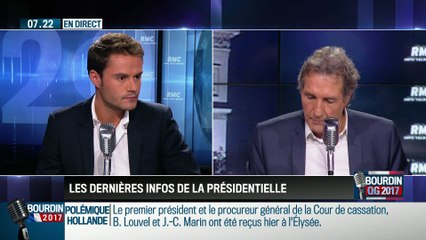 QG Bourdin 2017 : Les réactions sur le livre de Davet et Lhomme