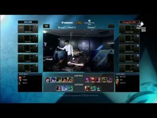 《LCK》2015 夏季賽 Week 1 Day 3 JIN AIR vs Longzhu IM Game 1 (粵語)