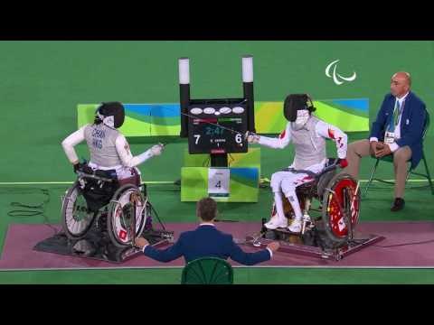 Wheelchair Fencing | YAO v CHAN | Women's Individual Foil Cat B Bronze | Rio 2016 Paralympic Games