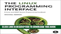 [PDF] The Linux Programming Interface: A Linux and UNIX System Programming Handbook Popular