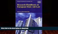 READ BOOK  Research Handbook on European State Aid Law (Research Handbooks in European Law