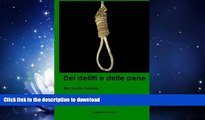 EBOOK ONLINE  Dei delitti e delle pene (Italian Edition)  PDF ONLINE