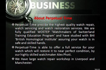 Perpetual Time ReviewsWatch Repair, Watch Restoration & Watch Servicing