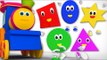 bob the train |  five little shapes jumping on the bed | nursery rhyme | 3d rhymes