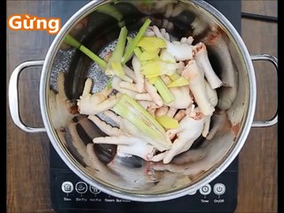 [Cooker] Hướng dẫn cách làm chân gà ngâm mắm ớt chua ngọt