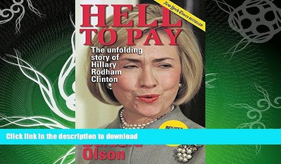 Descargar video: FAVORITE BOOK  Hell to Pay: The Unfolding Story of Hillary Rodham Clinton FULL ONLINE