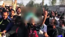 Exclusive Footage- Indian forces torturing Innocent Kashmiris for taking out Muharram processions
