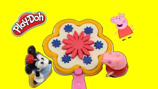 Play doh  flower ice cream - DIY how to make play doh ice cream flower