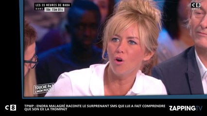 TPMP : Enora Malagré cocue ? Le SMS qui lui a tout fait comprendre