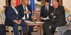 TBMM Başkanı Kahraman, Fransa Senato Başkanı Larcher Ile Görüştü