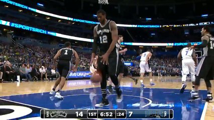 20 points Evan Fournier contre les spurs