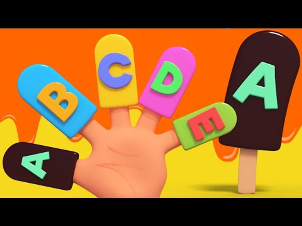 alphabets finger family | Ice cream finger family | learn alphabet | ABC song | nursery rhymes
