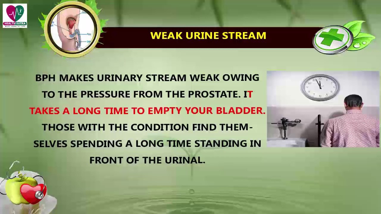 6 Symptoms of Benign Prostatic Hyperplasia- health Sutra