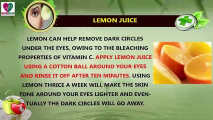 10 remedies to banish dark circles- health Sutra