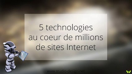 5 technologies au coeur de millions de sites internet