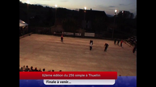 Finale Sébastien Mourgues contre Jean-Michel Pourroy, Sport Boules, Thuellin 2012