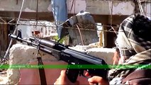 Бои САА с террористами к северу от Алеппо 12.10.2016
