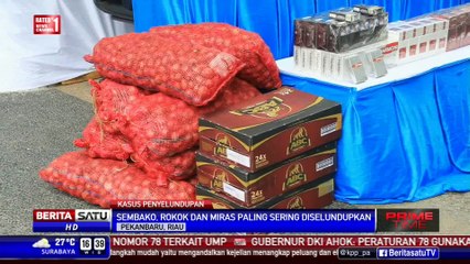 Sembako, Rokok, dan Miras Paling Banyak Diselundupkan