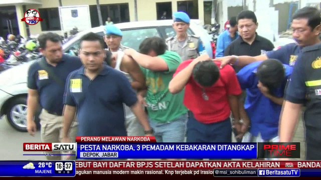 3 PNS Diringkus Pesta Narkoba