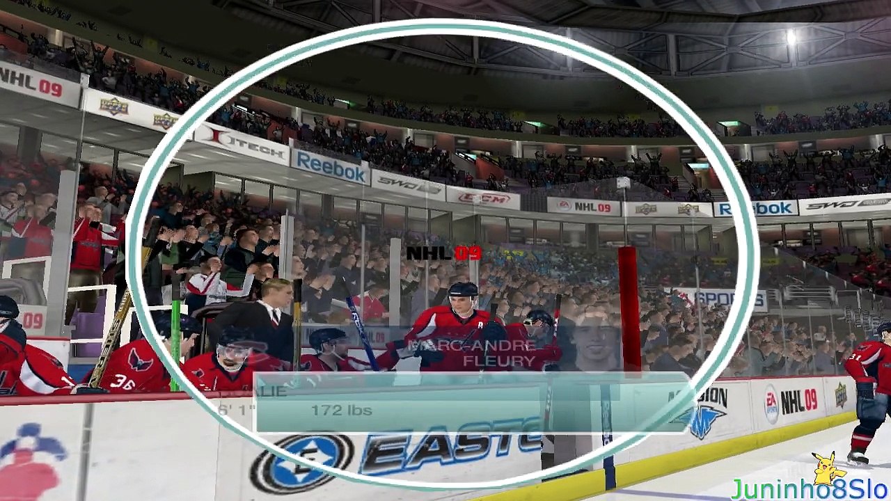 NHL 09-Dynasty mode-Washington Capitals vs Montreal Canadiens-Game 58
