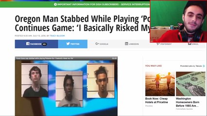 Pokemon GO Player STABBED!
