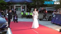 [Z현장영상]2016 백상예술대상MC 신동엽·수지 레드카펫 밝히는 미모 (레드카펫)