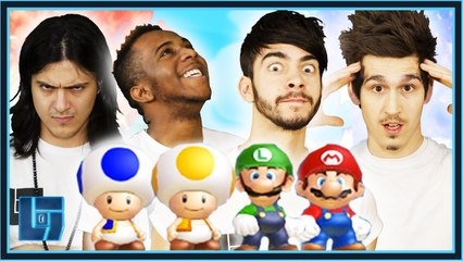 iLukas & Razzbowski V Mantrousse & FIFAMonstah - Super Mario Bros : 2v2 | Legends of Gaming