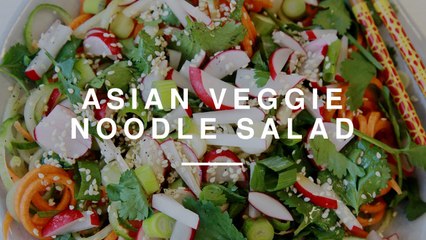 Asian Veggie Noodle Salad | Wild Dish