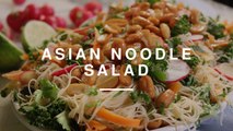 Rainbow Asian Noodle Salad at Ethos | Madeleine Shaw | Wild Dish