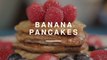 The Best Banana Breakfast Pancakes with Stevie Johnson | Madeleine Shaw | Wild Dish
