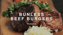 Bunless Beef Burgers | Madeleine Shaw | Wild Dish