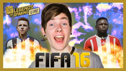 DanTDM - FIFA 16 Match v PerpetualJordan | Legends of Gaming