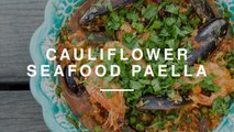 Cauliflower Rice Seafood Paella | Madeleine Shaw | Wild Dish