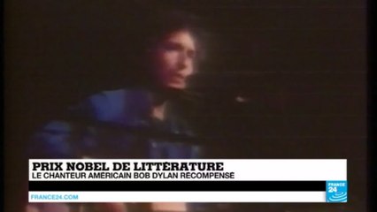BOB DYLAN prix Nobel de littérature - Le chanteur américain récompensé