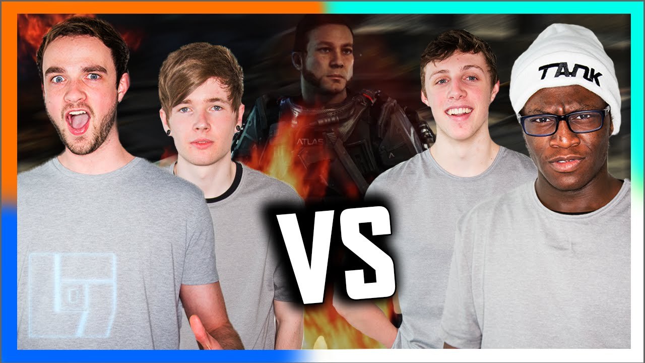 DanTDM & Ali-A vs W2S & CSG - COD:AW - CROSSBOWS ONLY | Legends of Gaming