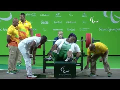 Powerlifting | ORJI Josephine wins Gold | Women’s +86kg | Rio 2016 Paralympic Games