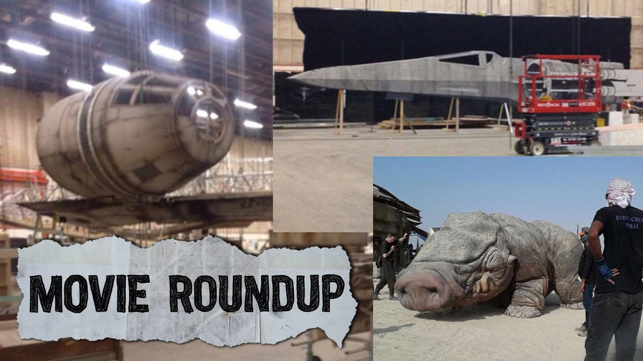 GELEAKTE FOTOS - So sehen die #StarWars Sets aus #MovieRoundUp