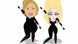 Madonna apporte un soutien origi­nal à Hillary Clin­ton