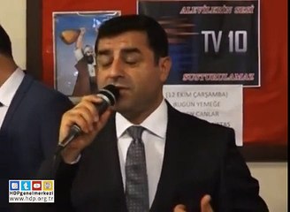 selahattin demirtaş Gün Yezid'e karşı Hasan gibi, Hüseyin gibi durma günüdür