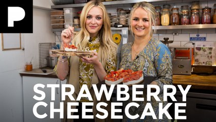 Fearne Cotton's Happiness Project: Raw Strawberry Cheesecake
