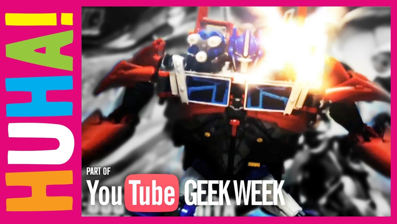 Optimus prime vs batmobil vs delorean - stop-motion rennen! | geek week