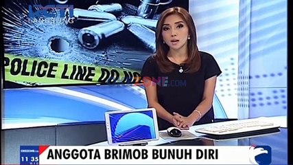 Diduga Karena Masalah Keluarga, Anggota Brimob Bunuh Diri