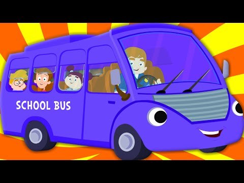 The wheels on the bus go round and round | Nursery Rhymes | Kids Rhymes | Childrens Videos