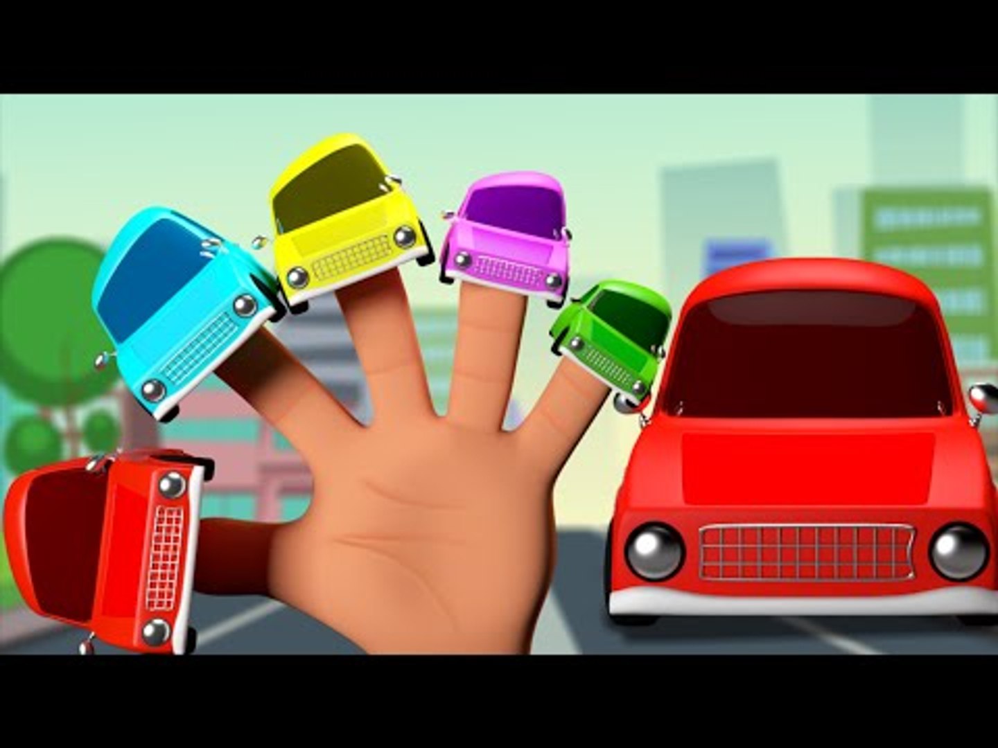 Cars Finger Family, 3D Nursery Rhymes