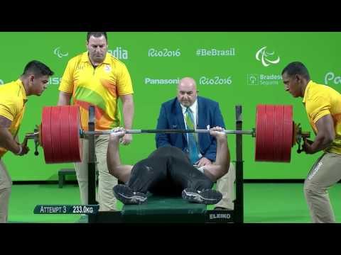 Powerlifting | AHMED Mohamed wins Silver | Men’s -107kg | Rio 2016 Paralympic Games