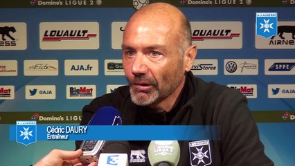 Cédric Daury avant AJA - Stade Lavallois