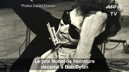 Le prix Nobel de littérature au chanteur américain Bob Dylan