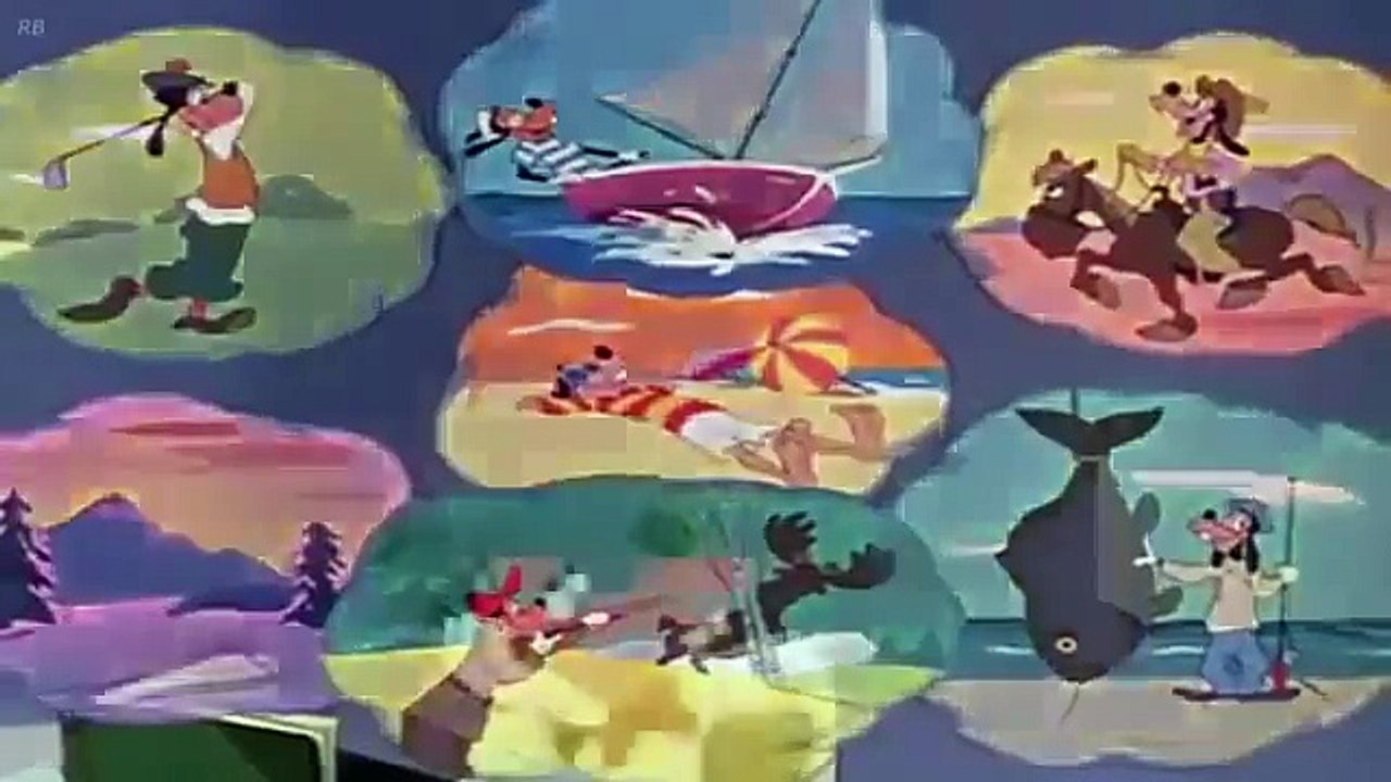 GOOFY CARTOON ! ( Two Weeks Vacation )