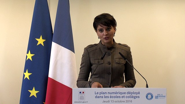 [ARCHIVE] Plan numérique pour l'Éducation : discours de Najat Vallaud-Belkacem