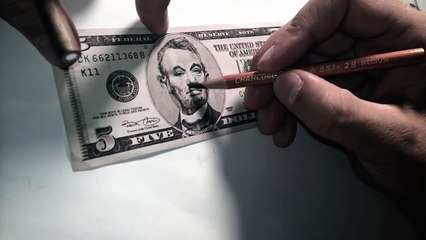 Transformer Lincoln en Bill Murray sur un billet de 5$